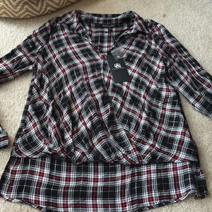 Rock and Republic plaid shirt